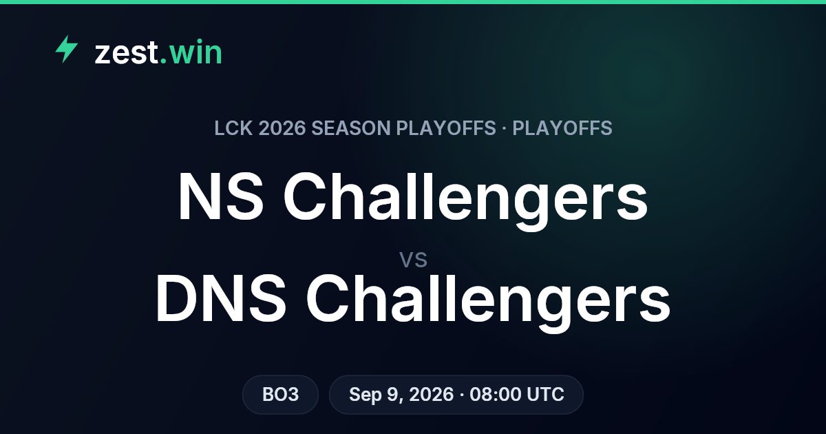 NS Challengers vs DNS Challengers Prediction - LCK 2026 Playoffs