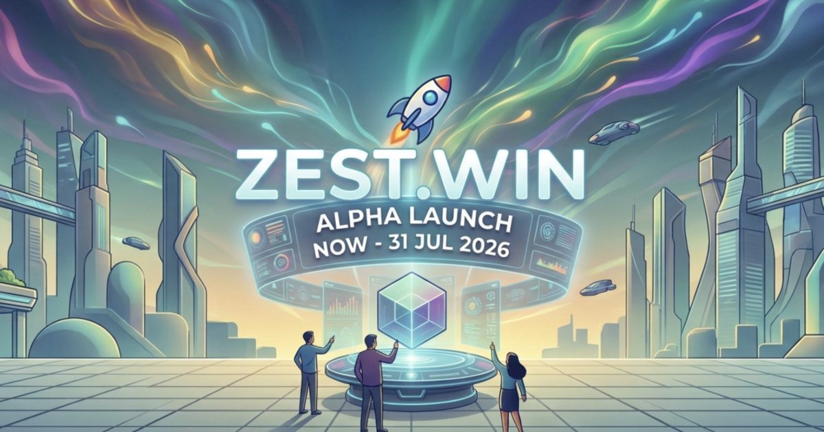 zest.win is officially in alpha — and the first month is on us